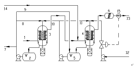Acidic gas treating process and system