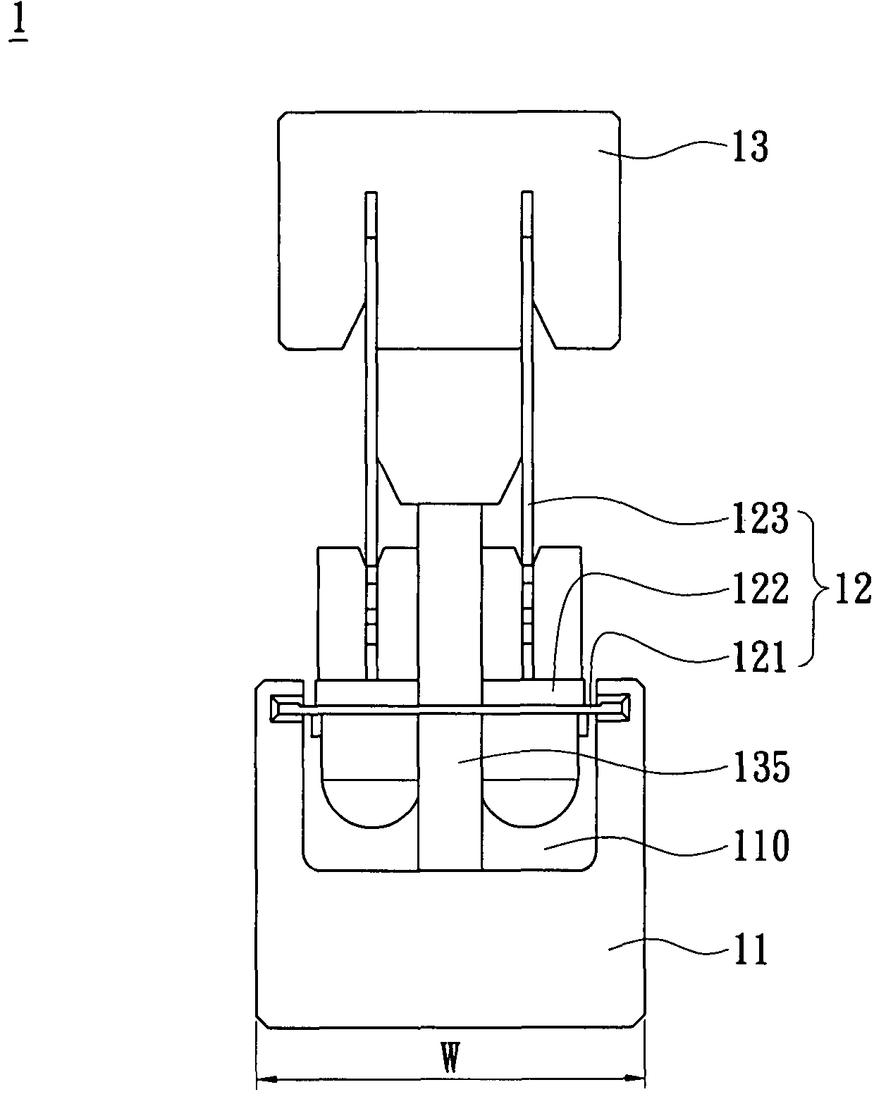 Packaging apparatus for optical-electronic semiconductors