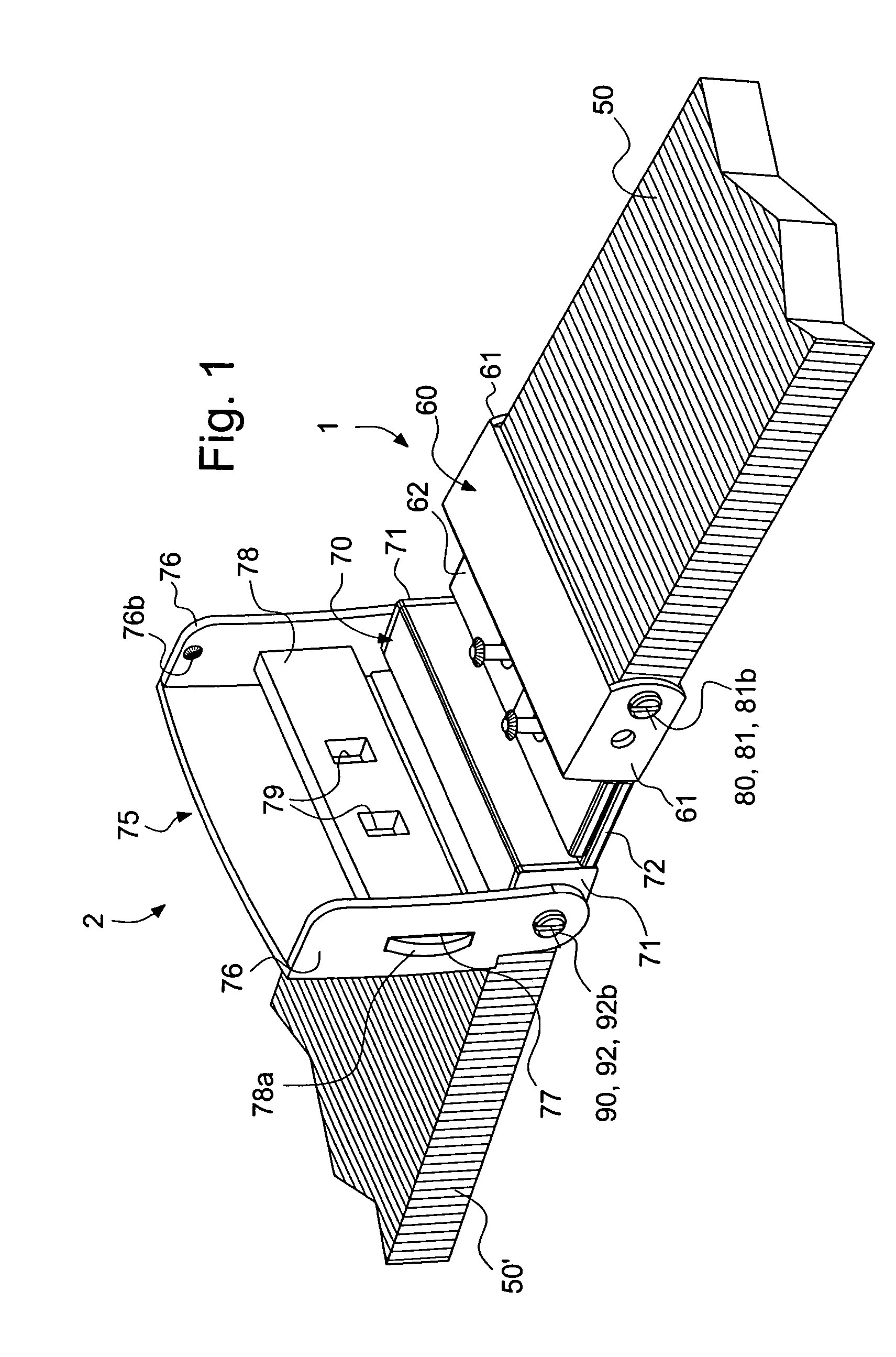 Clasp for bracelet incorporating an antenna and bracelet including the same