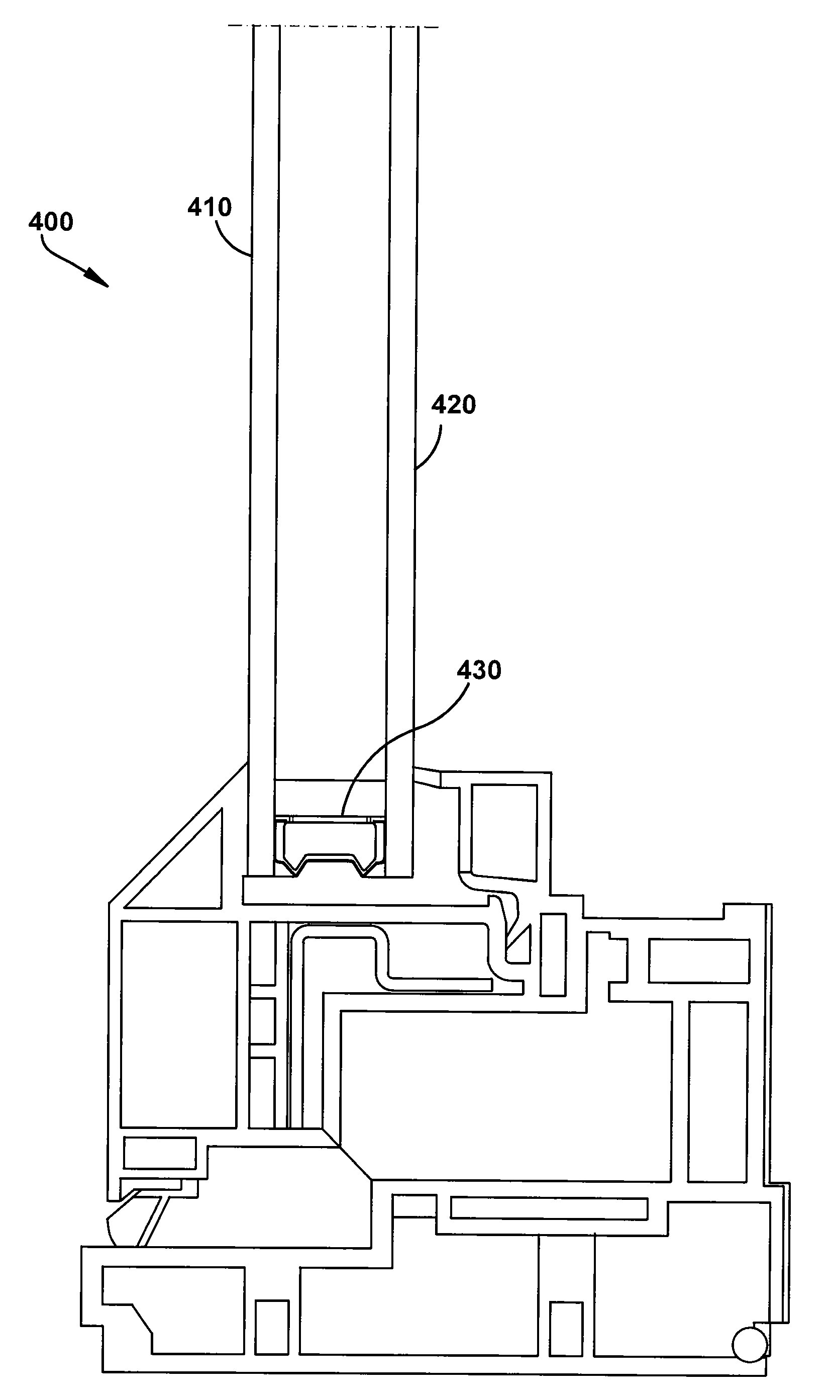 Composite spacer bar for reducing heat transfer from a warm side to a cold side along an edge of an insulated glazing unit