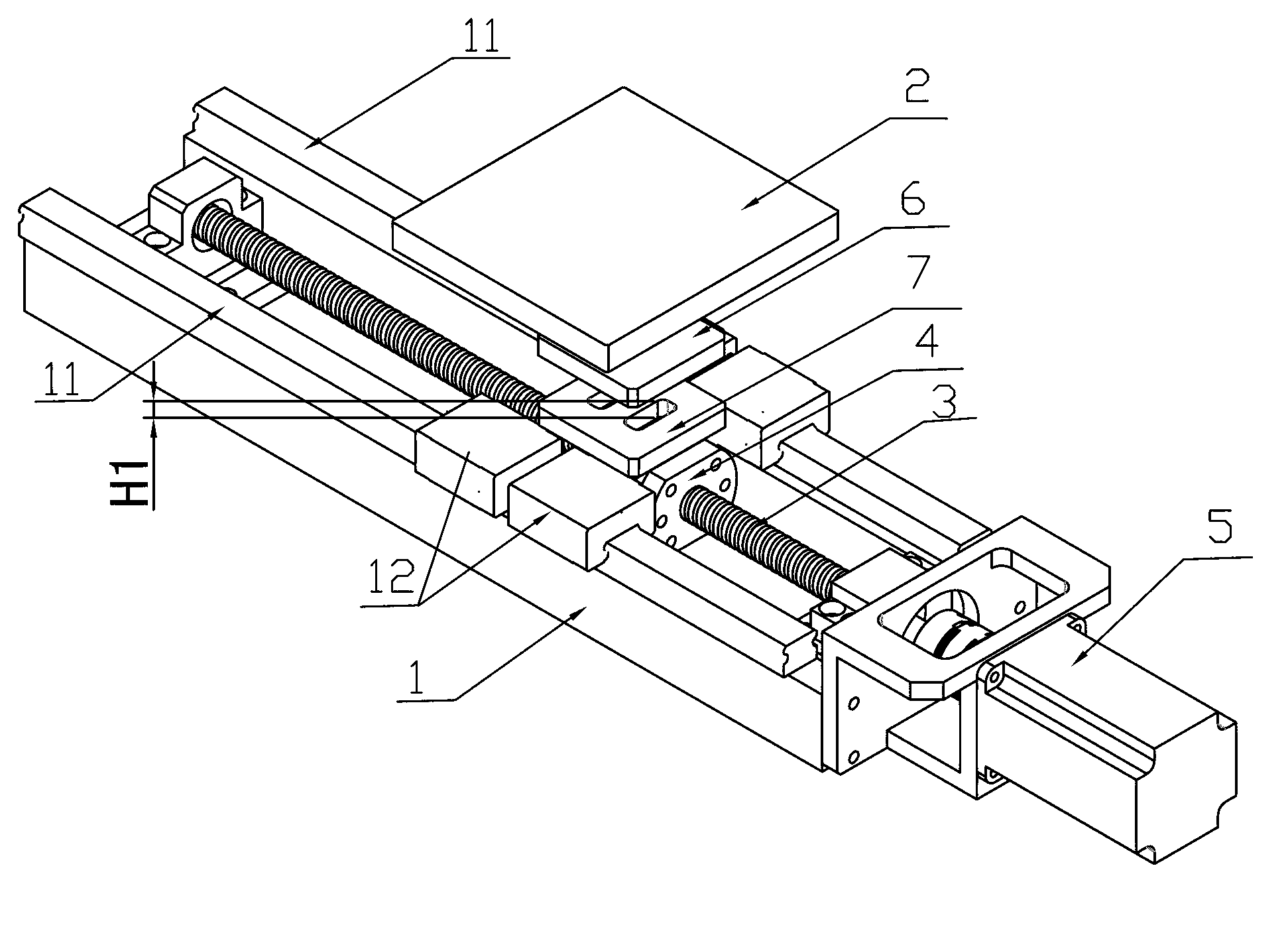 Linear moving device
