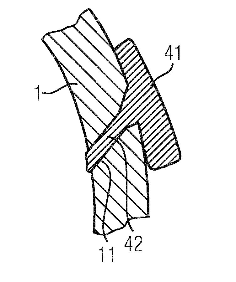 Method for checking cooling holes of a gas turbine blade