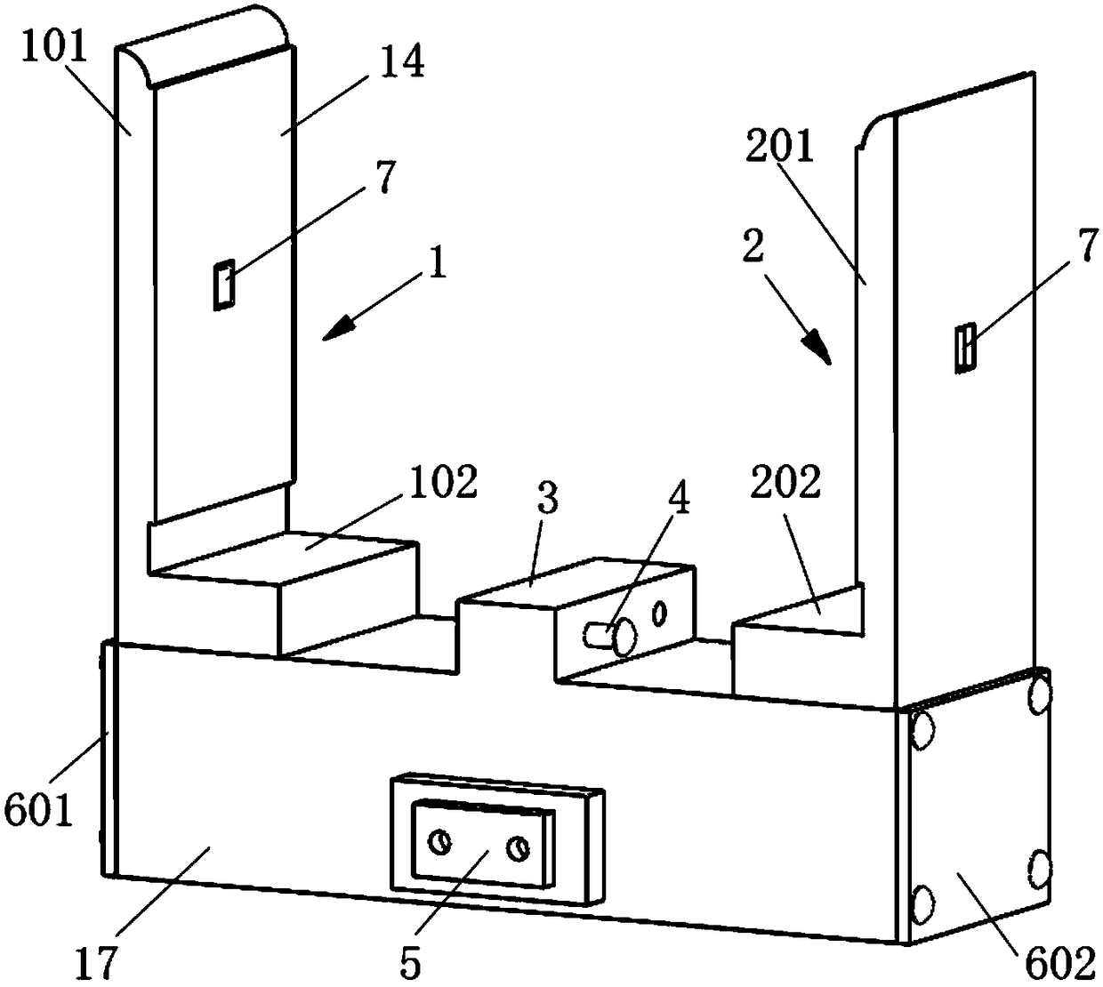 An electromagnetic mechanical gripper with adjustable clamping force and its application method