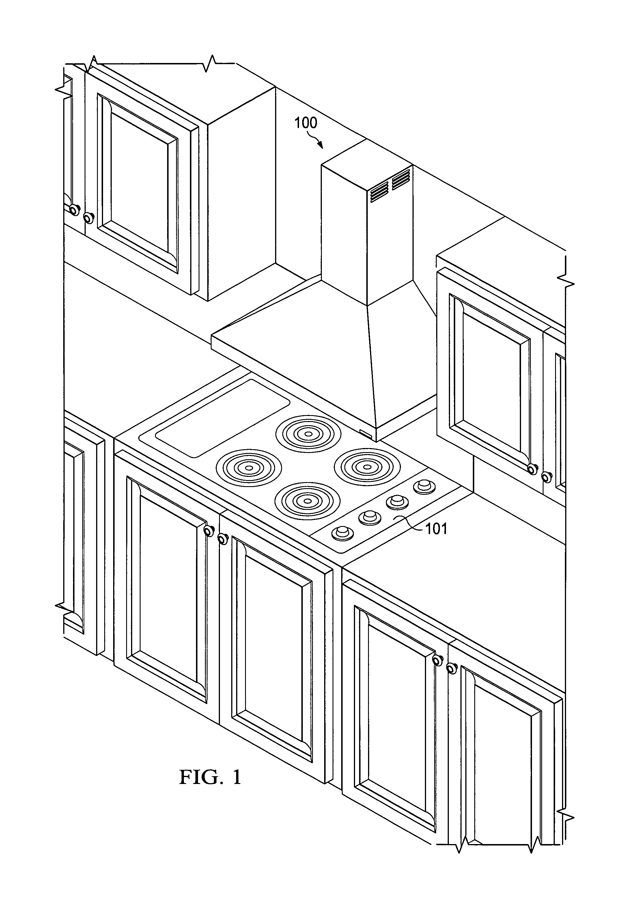Duct-free cooking air filtration systems and methods
