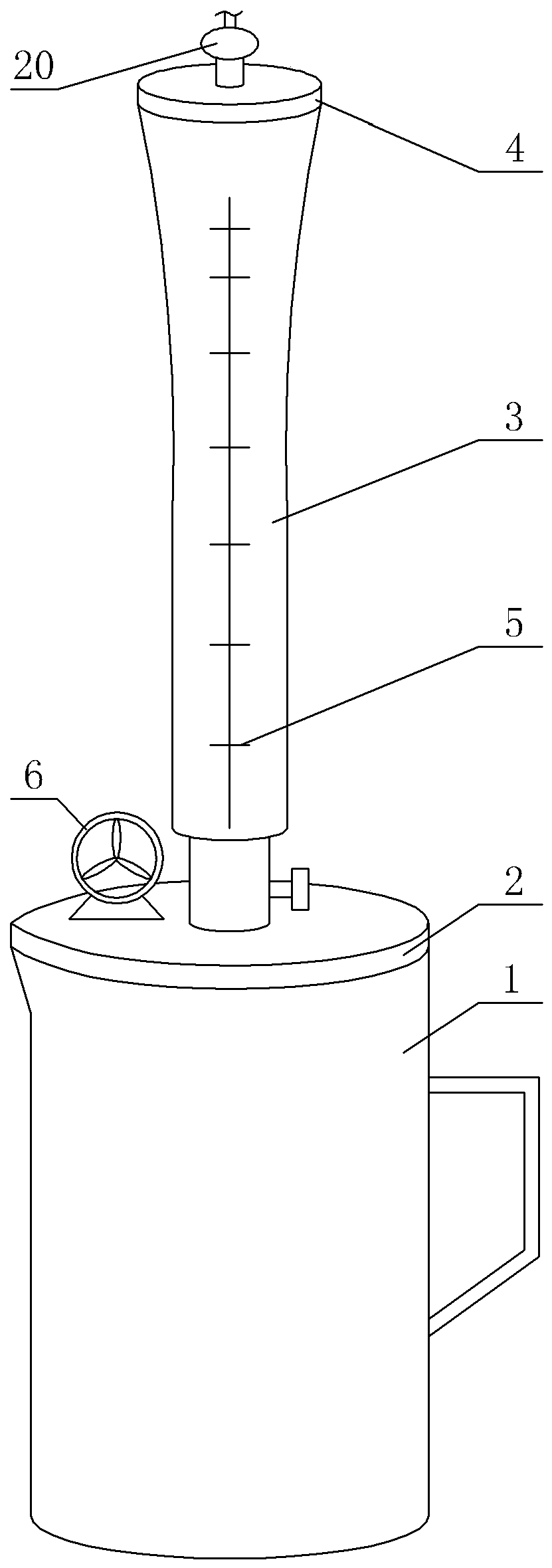 Precision Drainage Liquid Measuring Cup