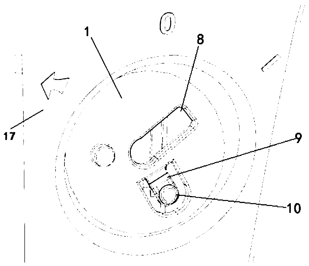 Power switch and automatic walking equipment