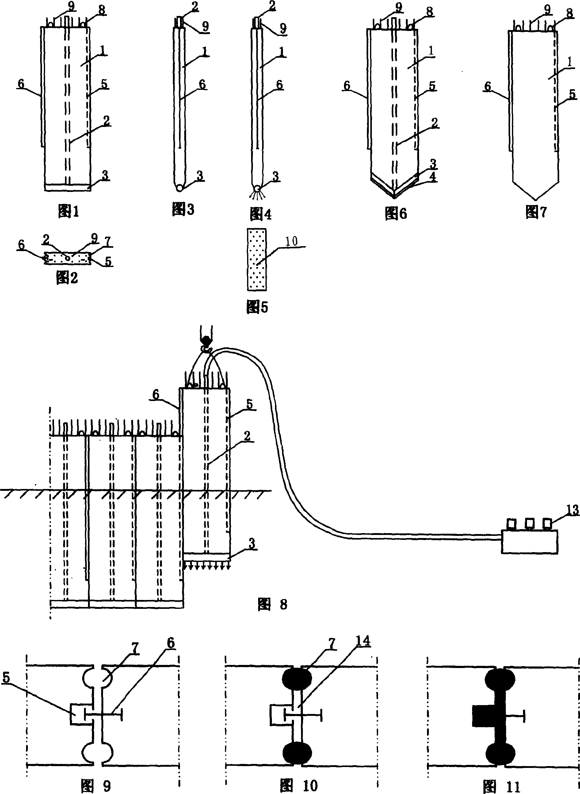 Hydraulic sheeting and use method thereof