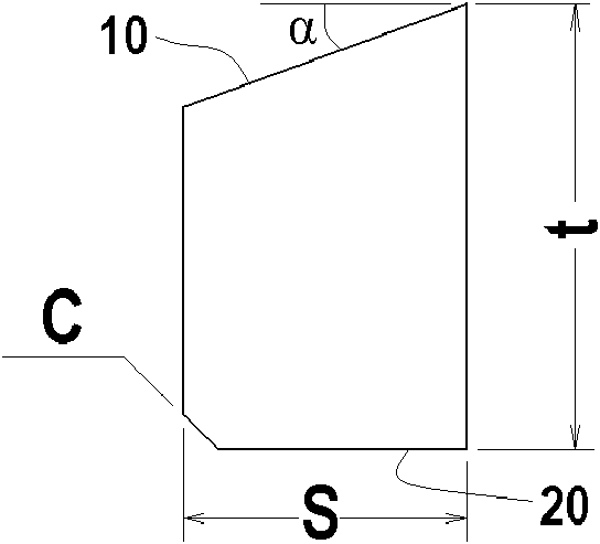 Stamping die and stamping method for hard metal alloy cutting blades