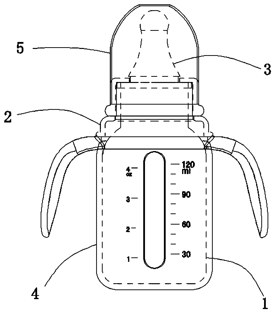 Breaking prevented bottle