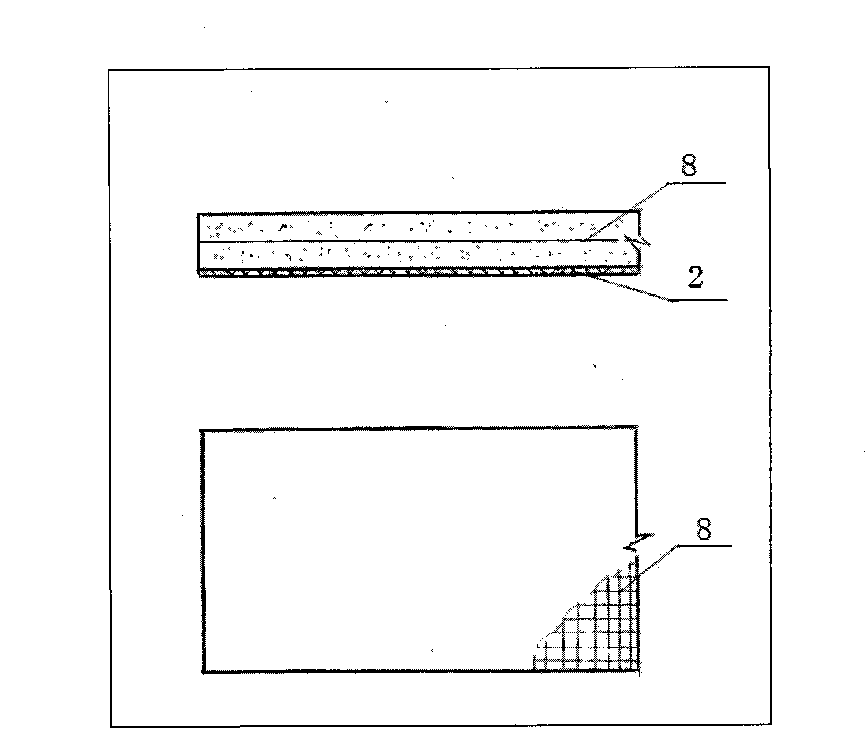 Method for welding composite plates and explosive used by same