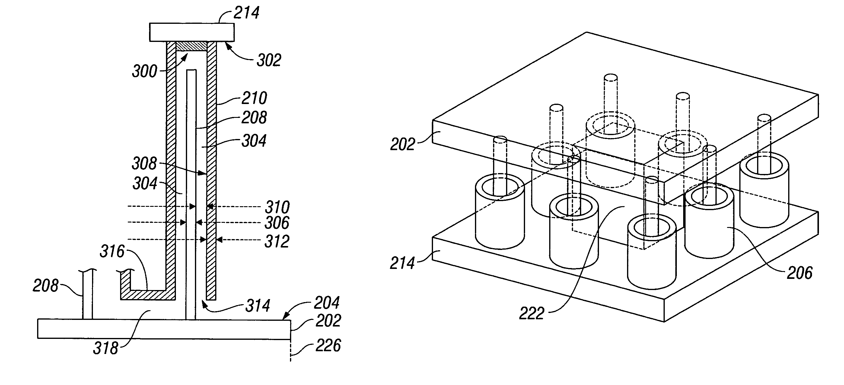 Nanoelectrochemical cell