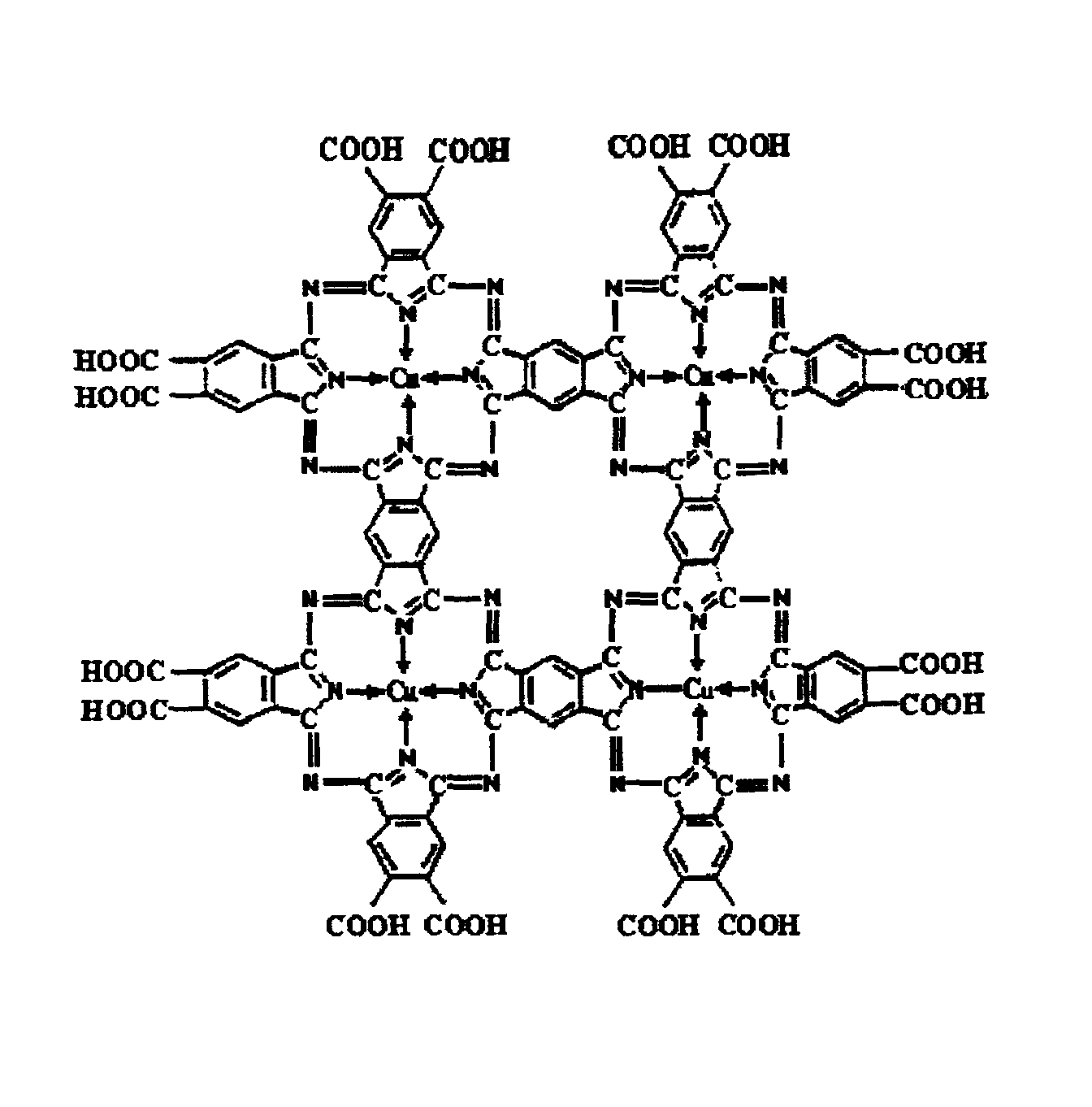 High dielectric constant composites of metallophthalaocyanine oligomer and poly(vinylidene-trifluoroethylene) copolymer