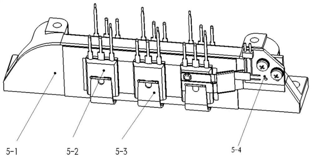 Electric vehicle controller based on single-tube parallel connection