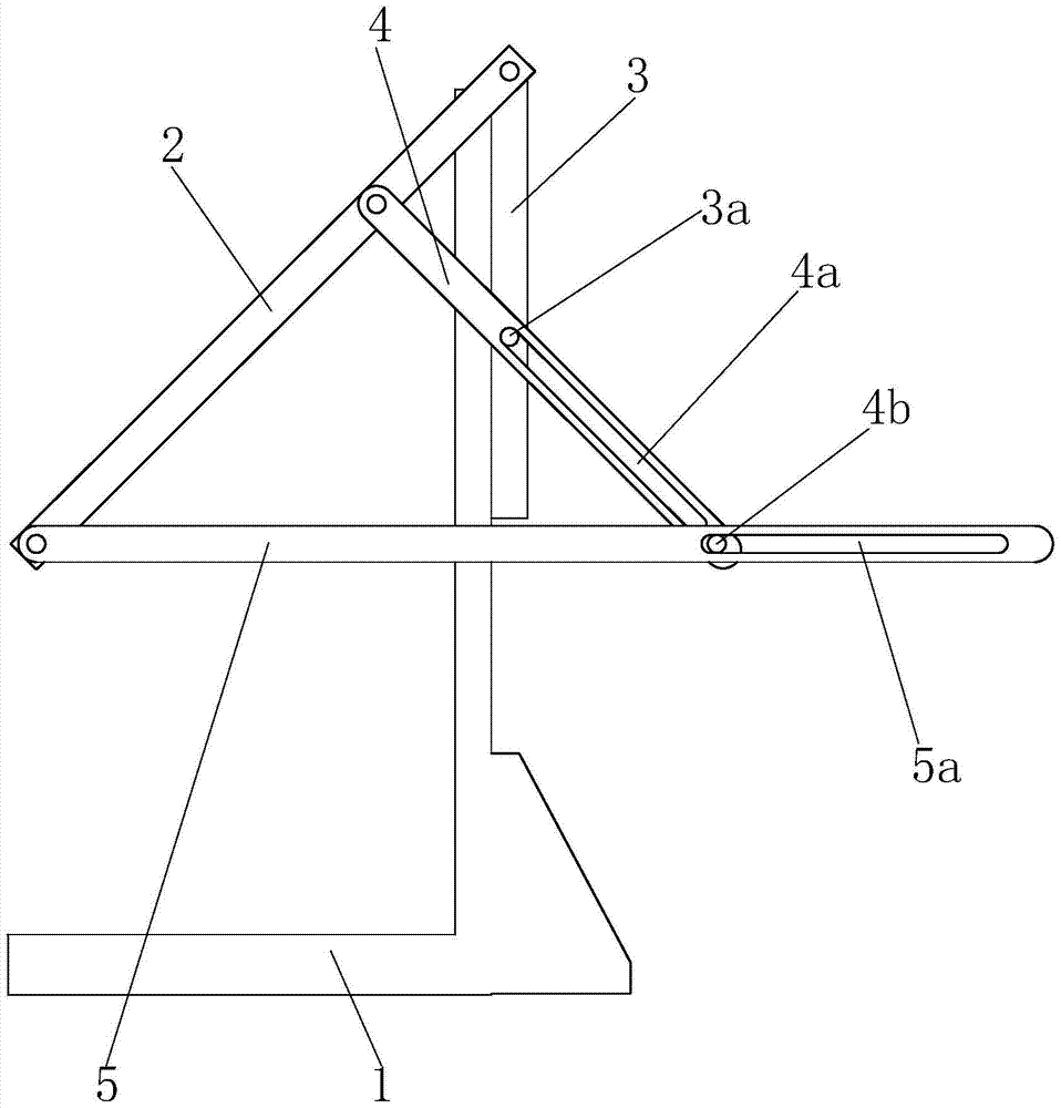 A triple-angle rotating open-air shade frame