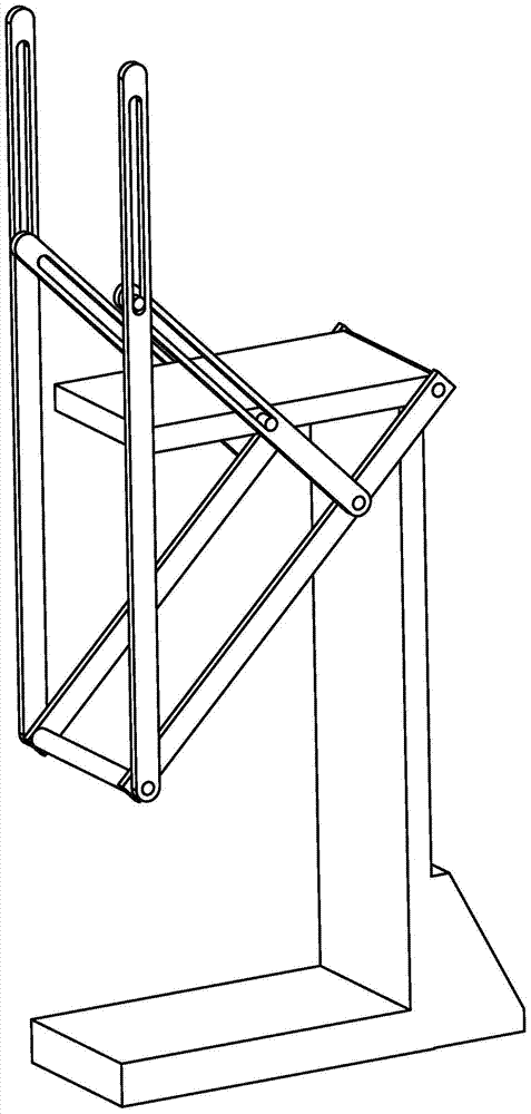 A triple-angle rotating open-air shade frame