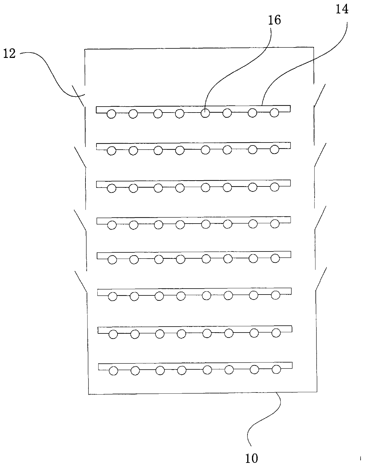 Sophora japonica drinking water and producing method thereof