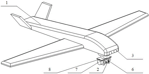 A drone that can be monitored and controlled by smart glasses