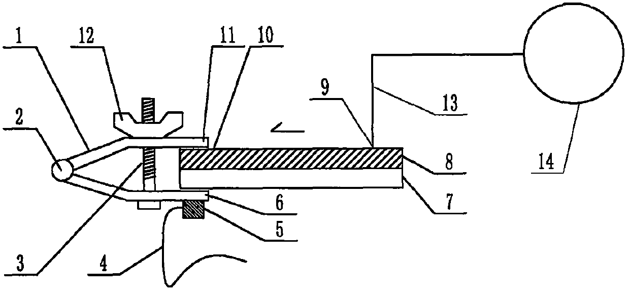 Microfluidic chip device for subtype swine influenza detection containing hydrophobic substrate