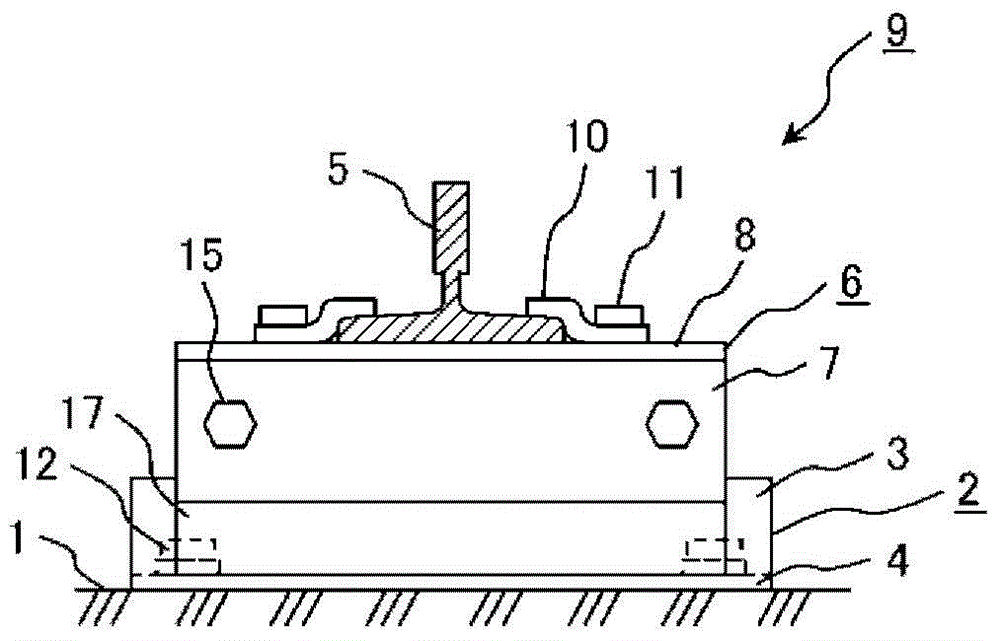 Device for attaching elevator guide rail