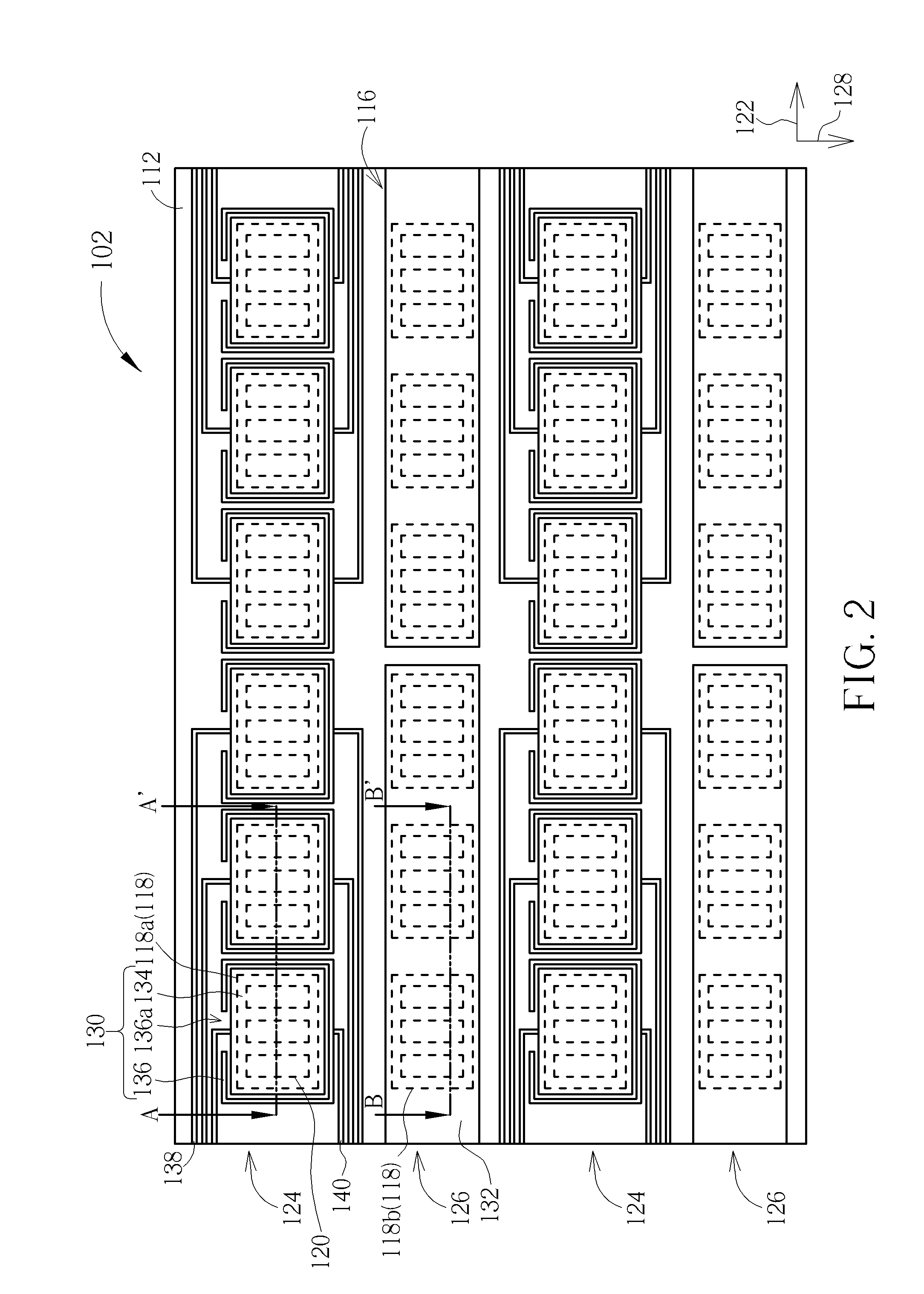 Color filter substrate having touch-sensing function