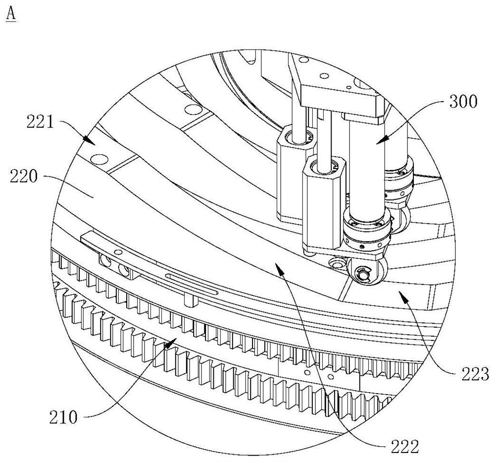 Lifting structure, single wafer cleaning mechanism, method and equipment