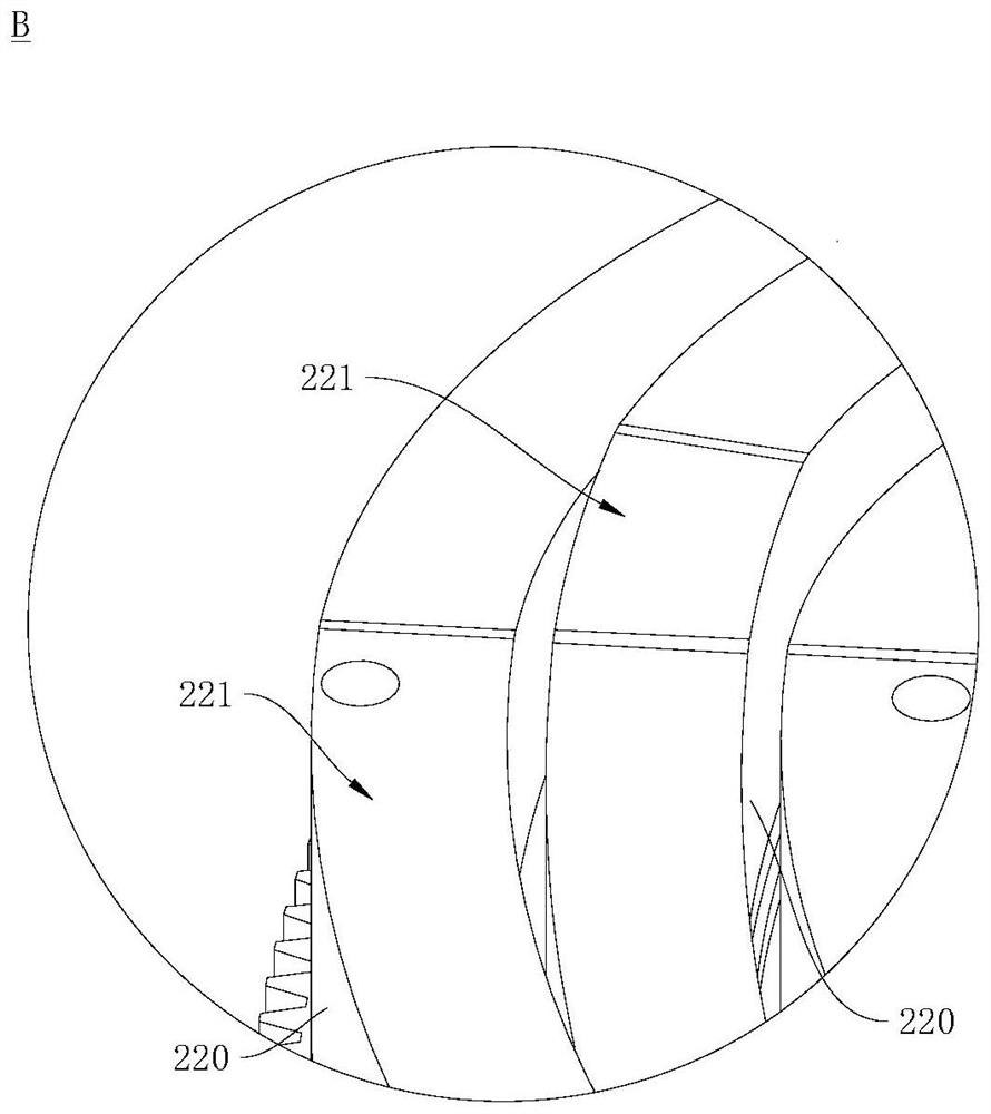 Lifting structure, single wafer cleaning mechanism, method and equipment