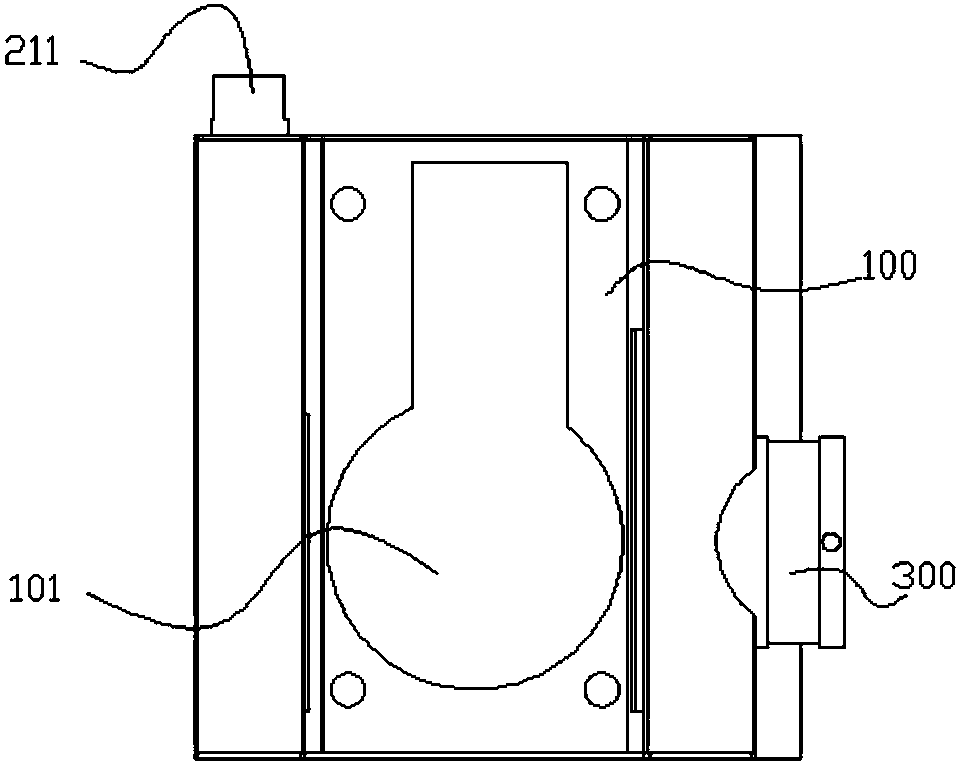 Smoke and dust suction device and laser production equipment