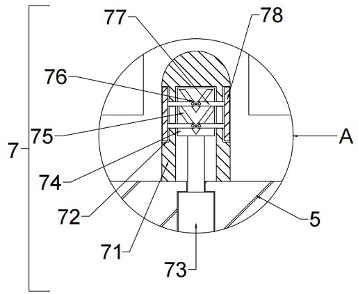 Full-automatic heat treatment production line for forged hub