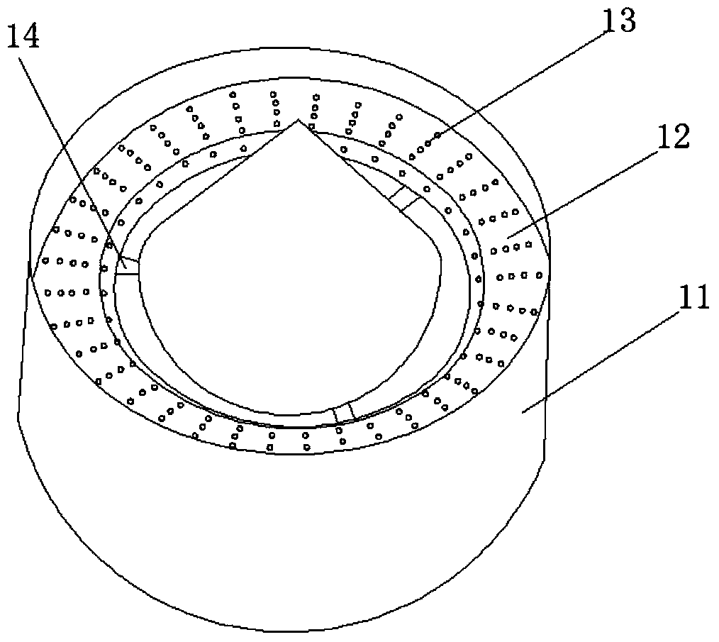 Device and method for testing corrosion performance of gypsum