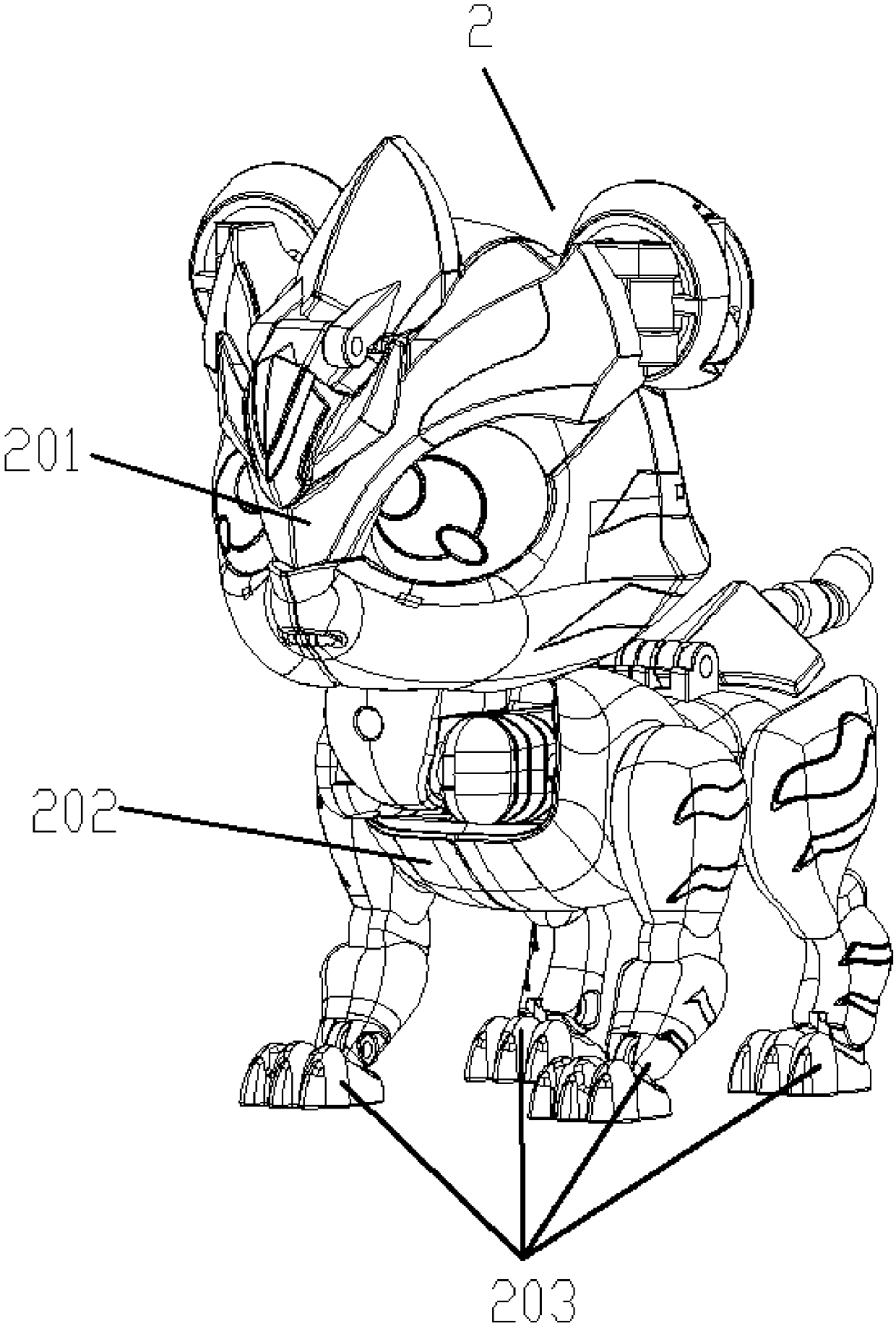 Combined deformation toy