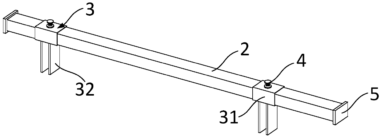 T row tilting prevention device and T row tilting prevention method