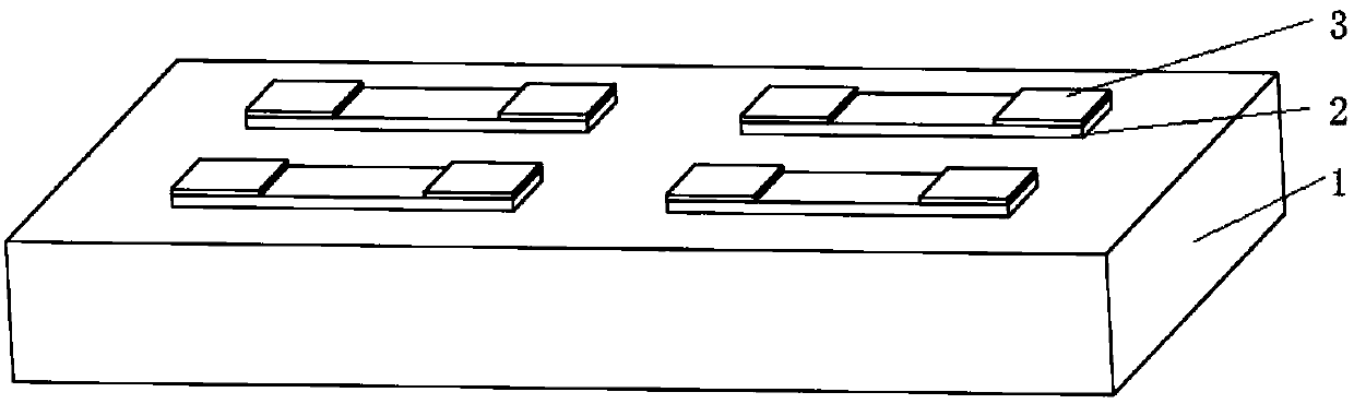 Method for preparation of graphene electrode MoS2 field effect transistor through thermal reduction