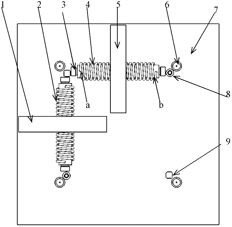 A planar motor with two-axis decoupling structure