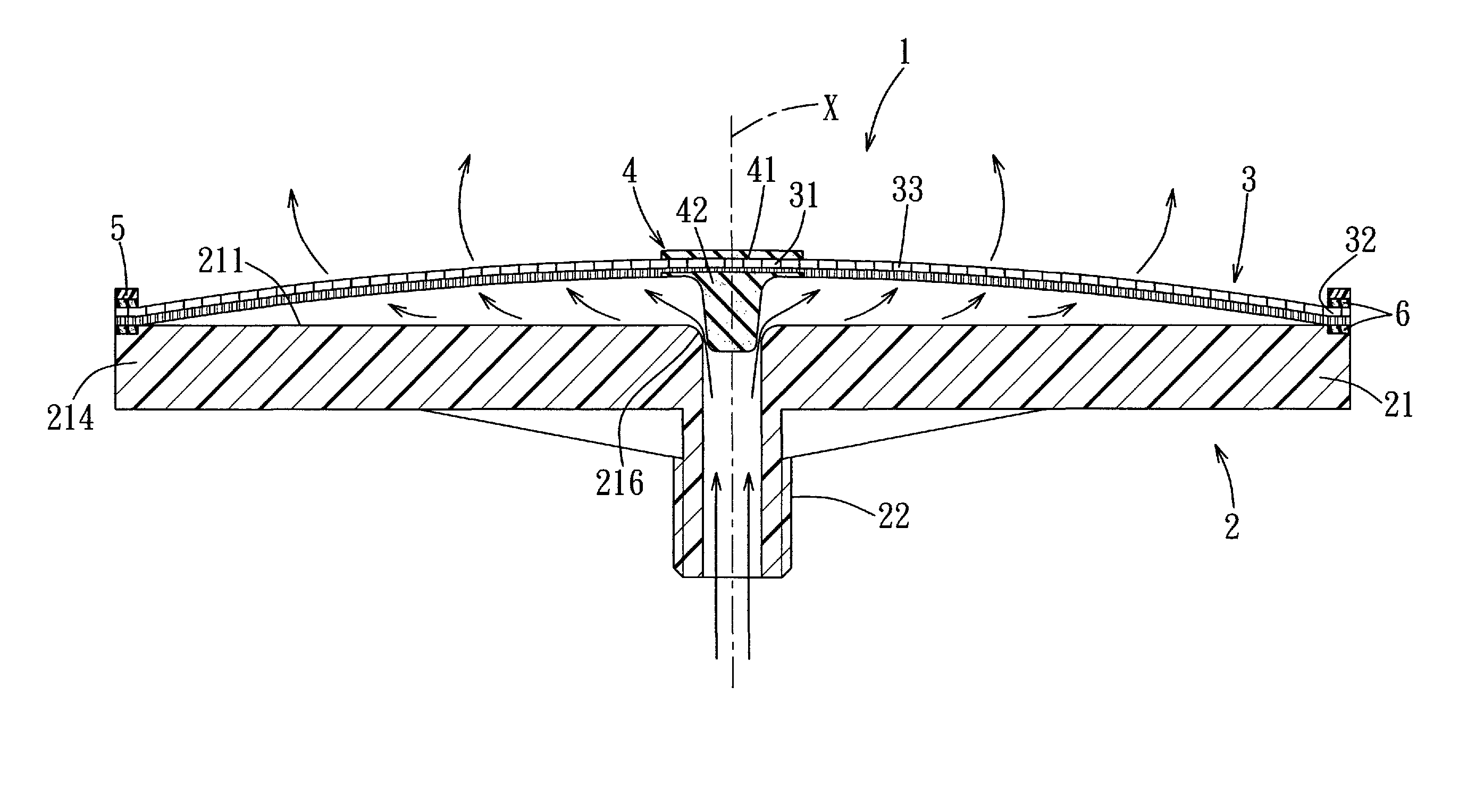 Diffuser for an aeration system
