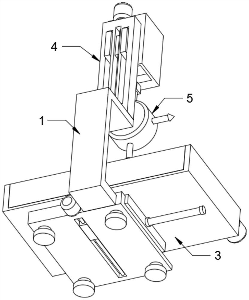 Mobile phone display screen pressure resistance testing device and using method thereof