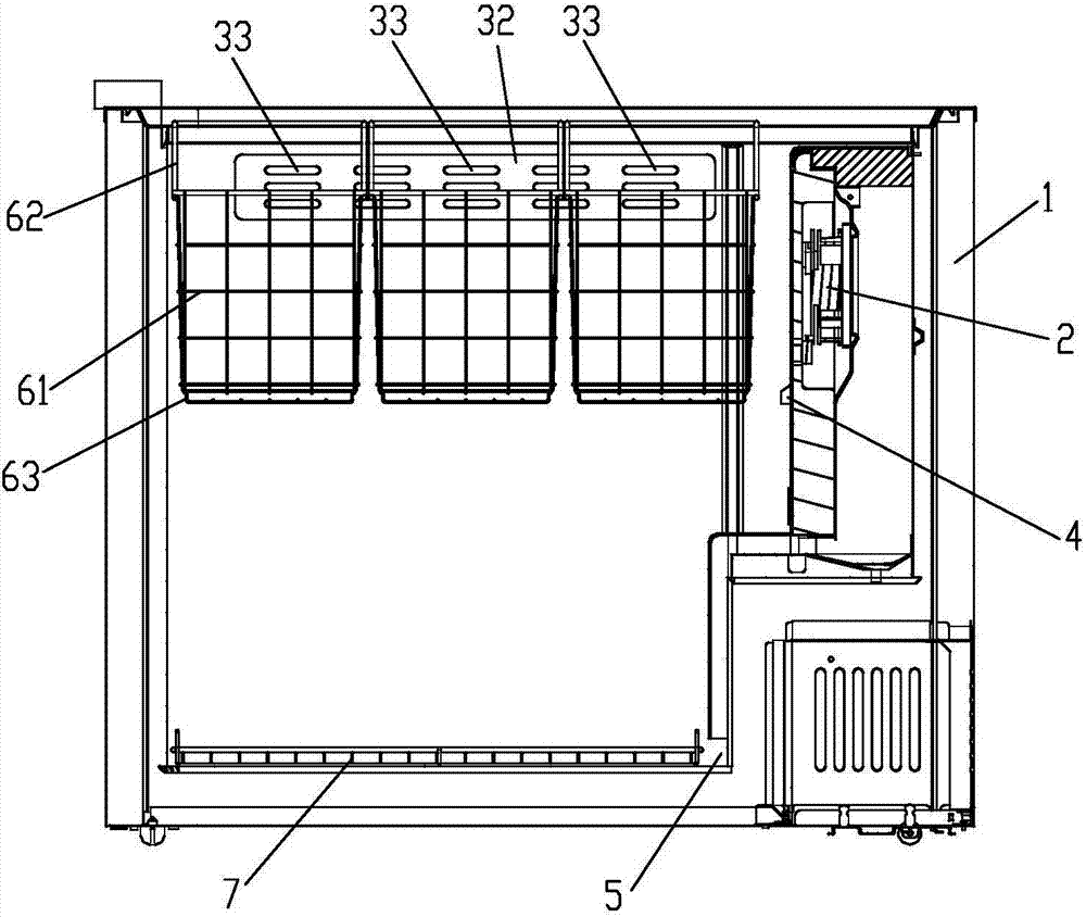 Air-cooling type freezer
