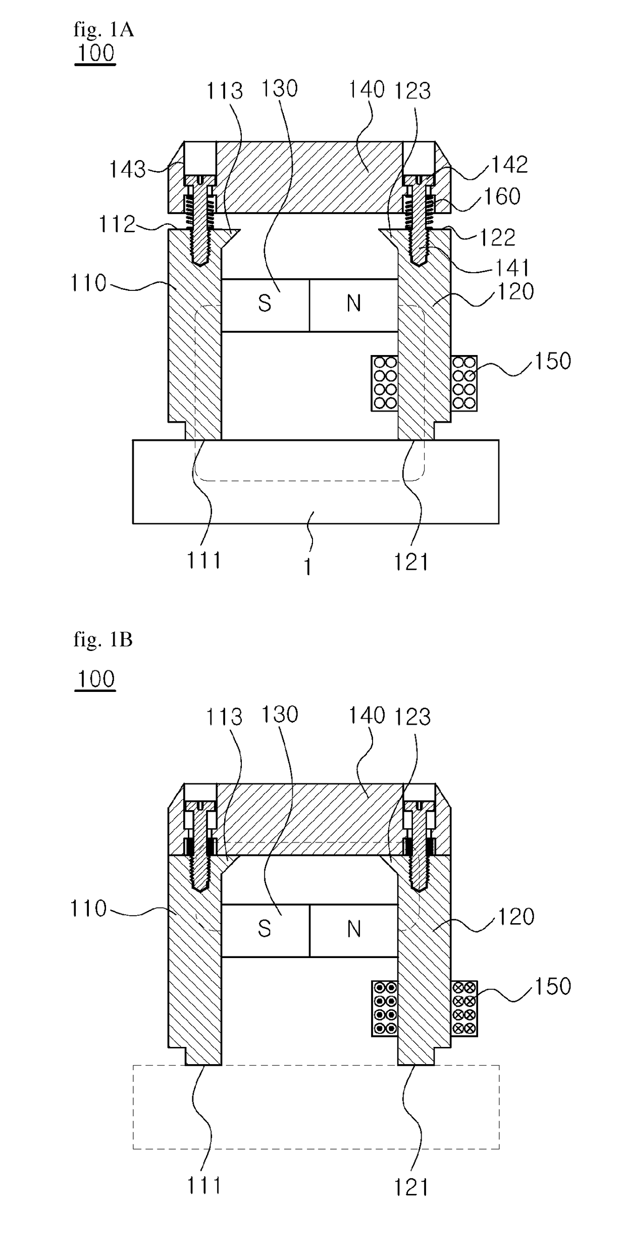 Magnetic substance holding device minimalizing residual magnetism