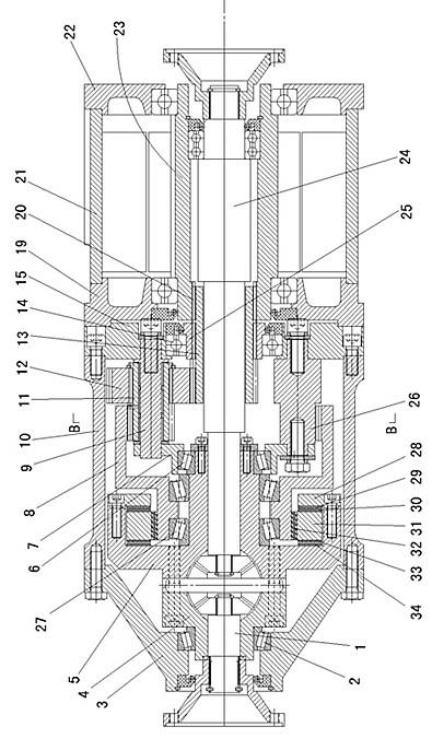 Power assembly for electric passenger car