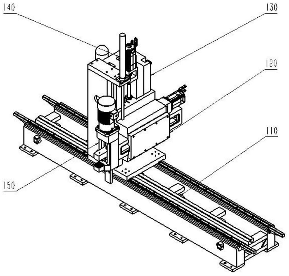 Automatic detection line and detection method for rare earth metal detection