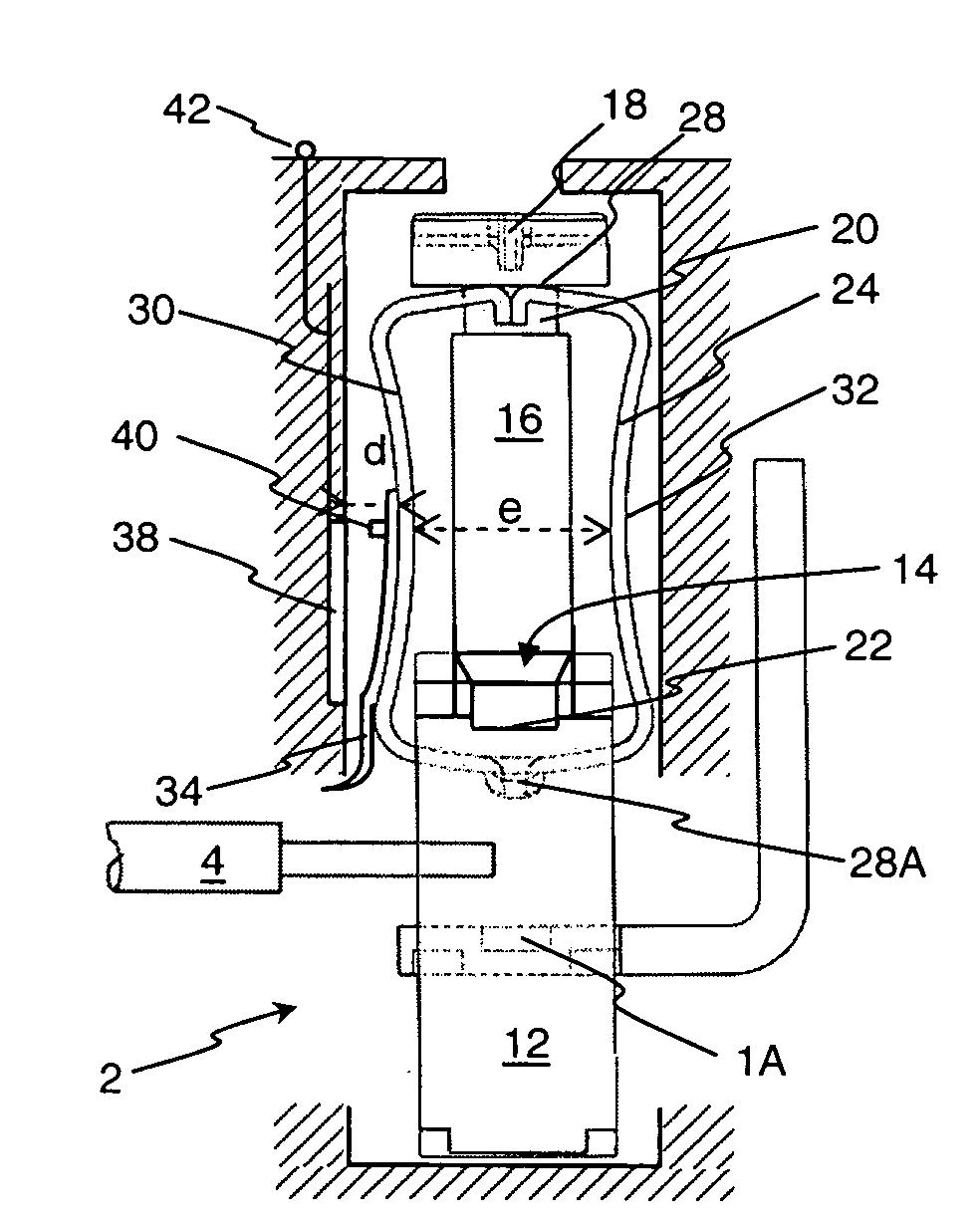 Connection system enabling the tightening torque of a screw terminal to be indicated