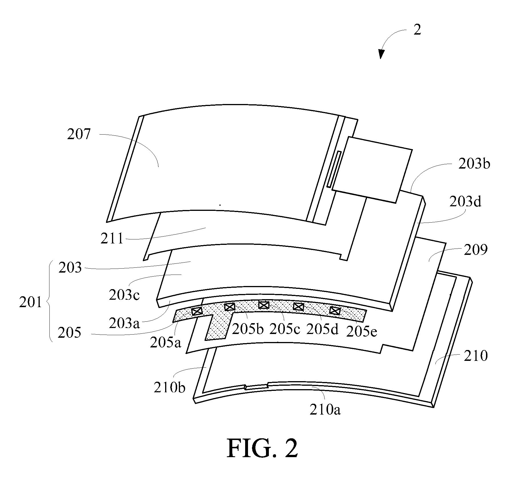Light Guiding Device and Thin Display Comprising the Same