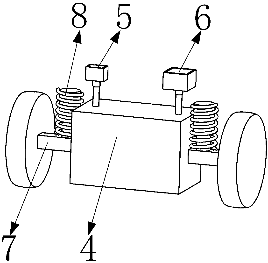 A wheeled dual-drive walking platform for robots