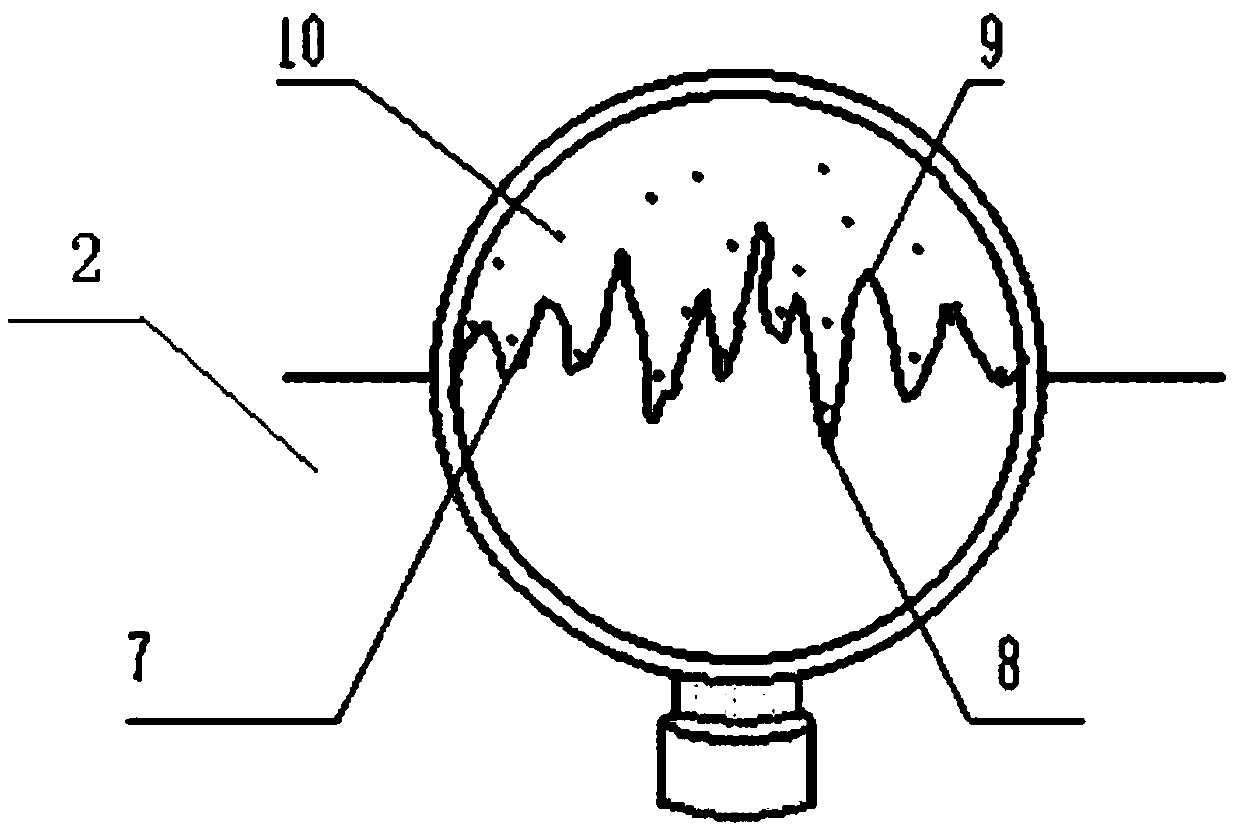 Electrostatic controllable abrasive grain flow machining removal amount detection device and detection method