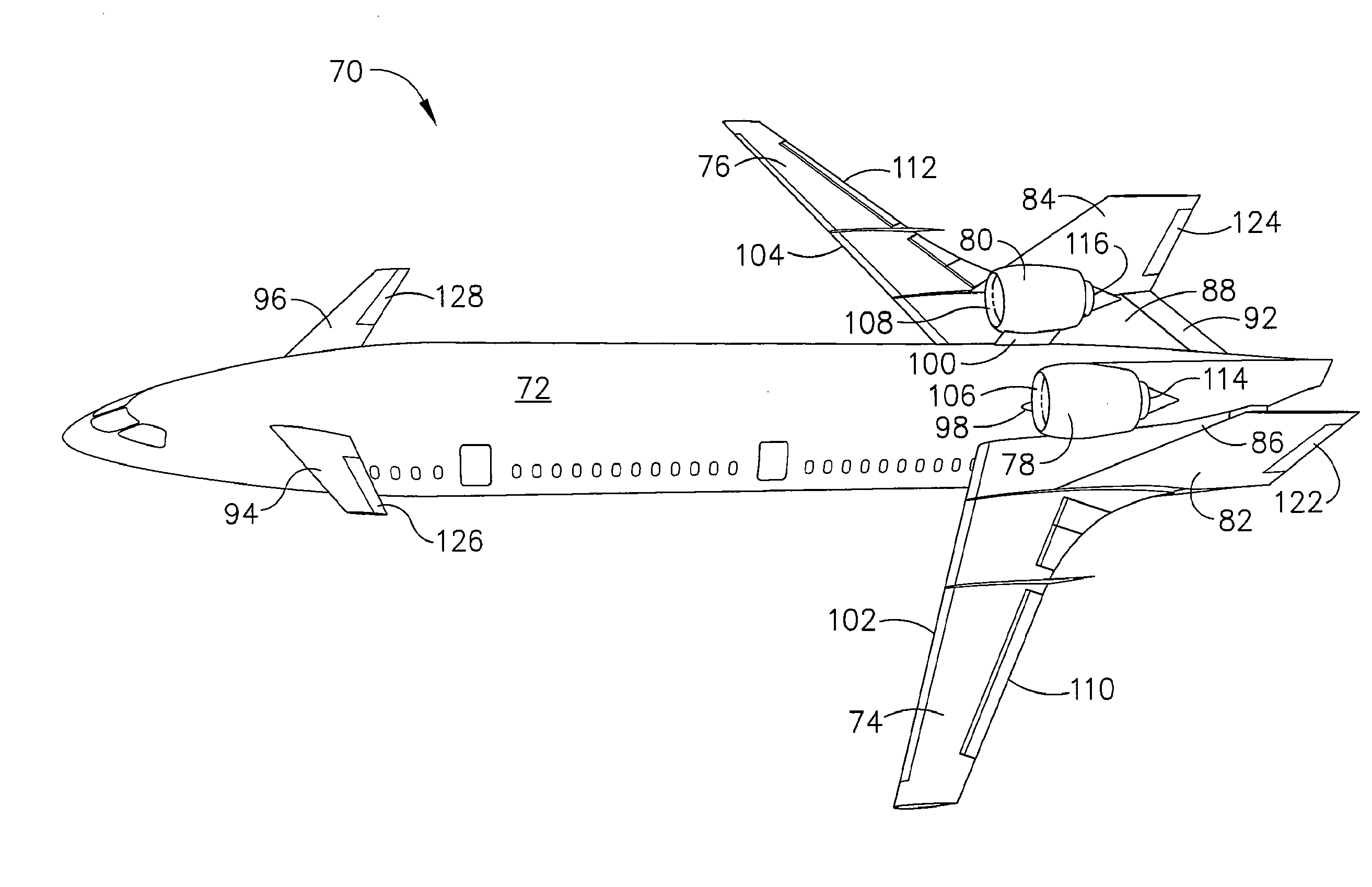 Airplane configuration