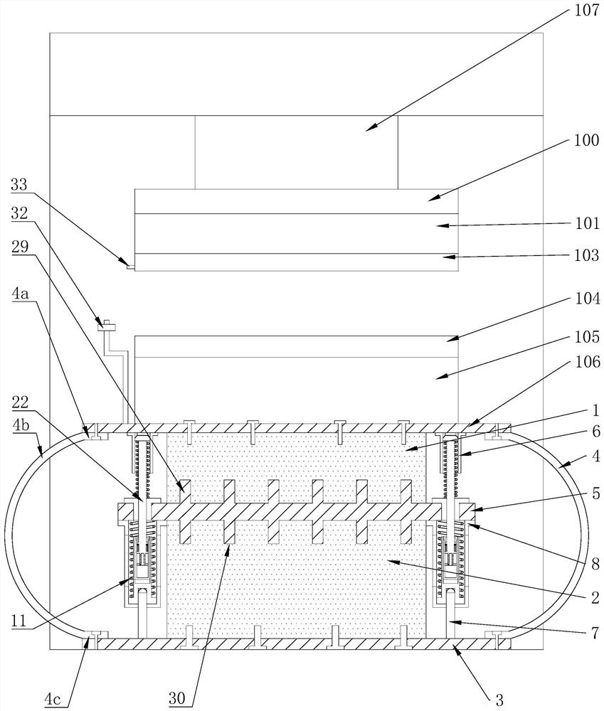 Forging process for automobile part blank and forging equipment thereof