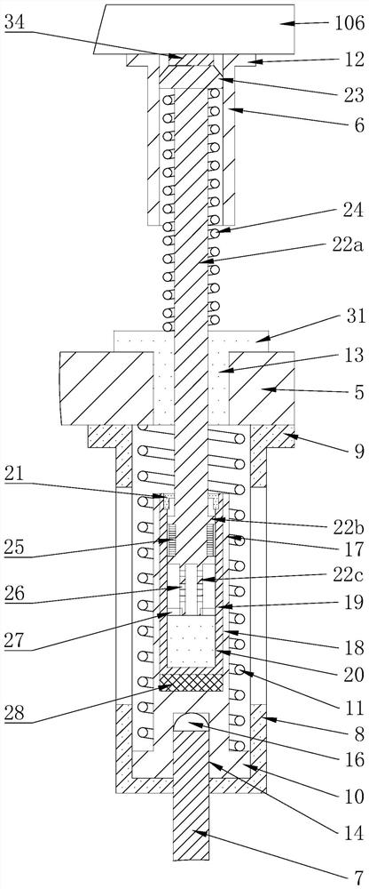 Forging process for automobile part blank and forging equipment thereof