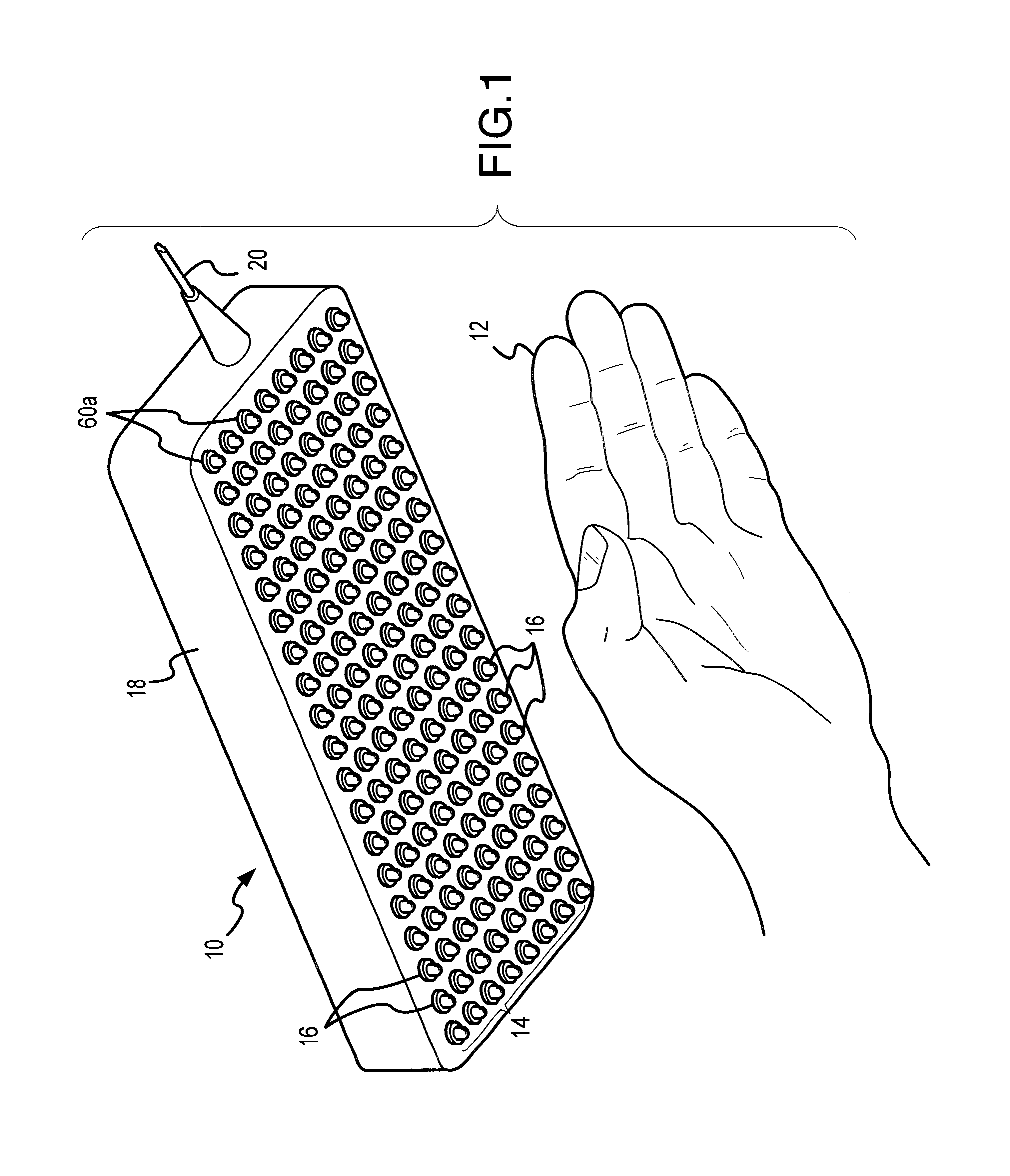 Low level light therapy method and apparatus with improved wavelength, temperature and voltage control