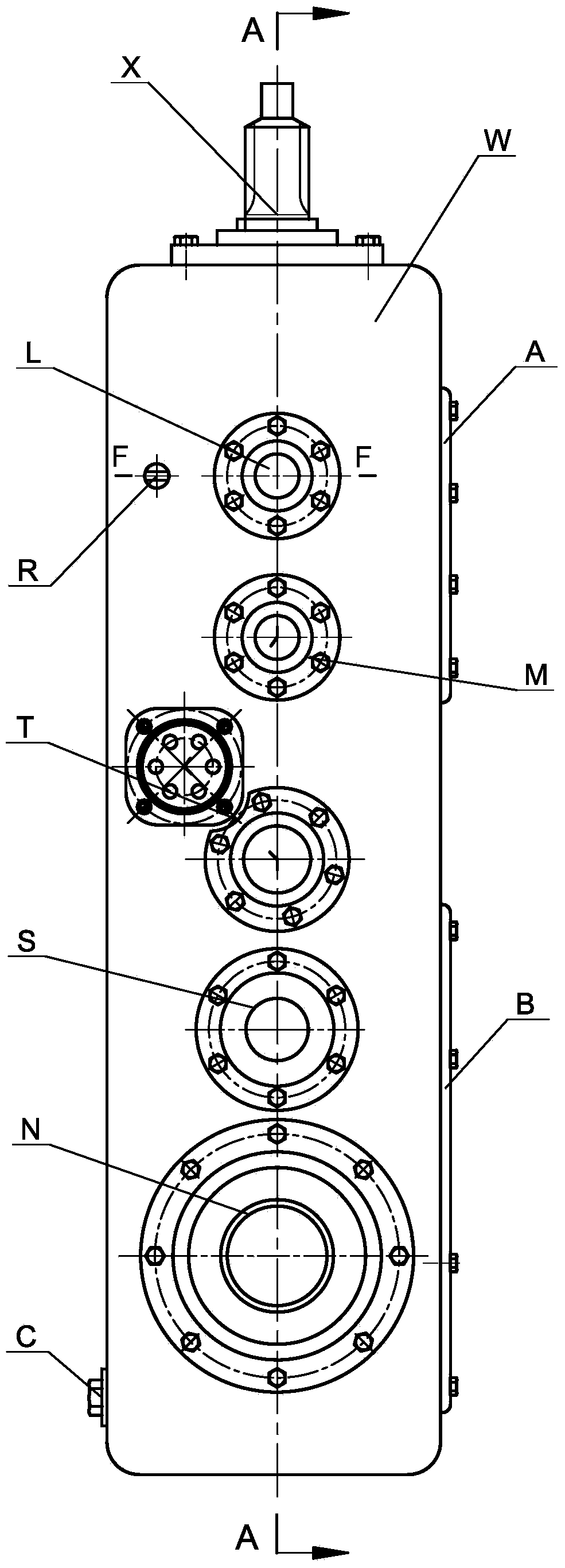 Continuously-variable transmission for mechanical direct-drive hydraulic double-control tracked vehicle
