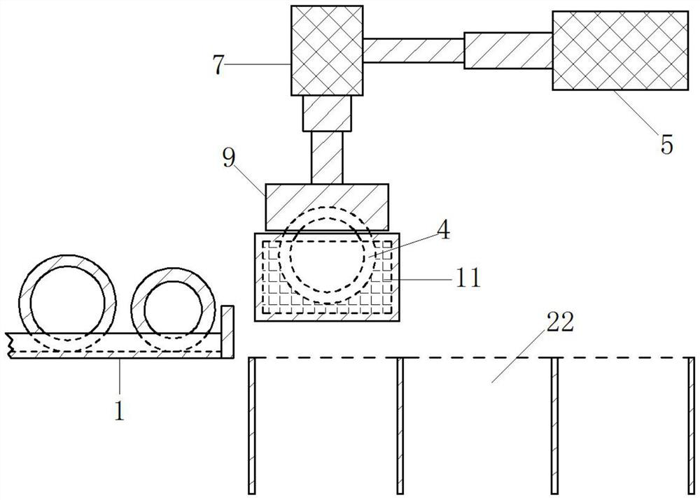 A photoelectric nut washer screening mechanism device