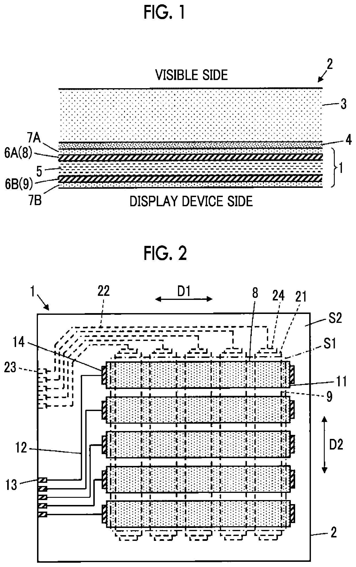 Conductive film for touch panel, touch panel, and touch panel-equipped display device